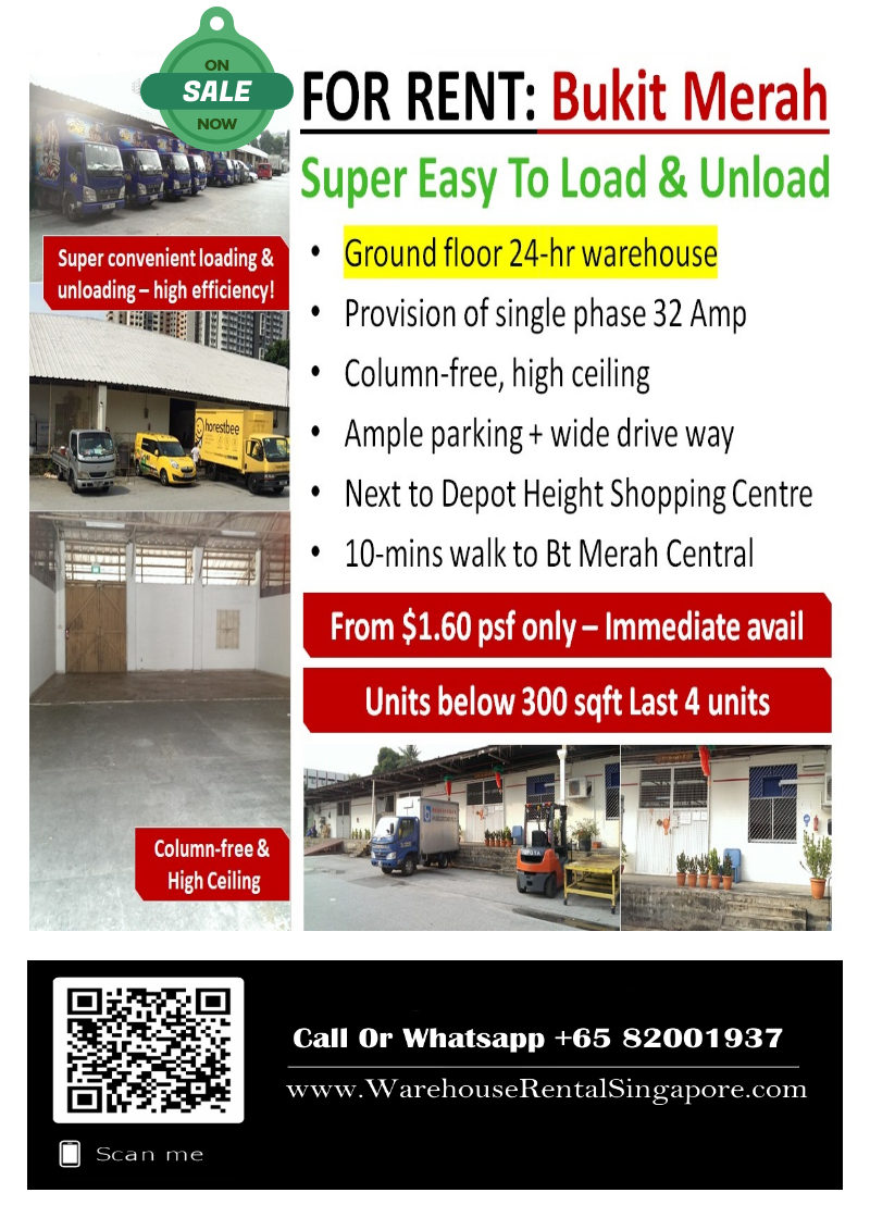 warehouse for rent singapore