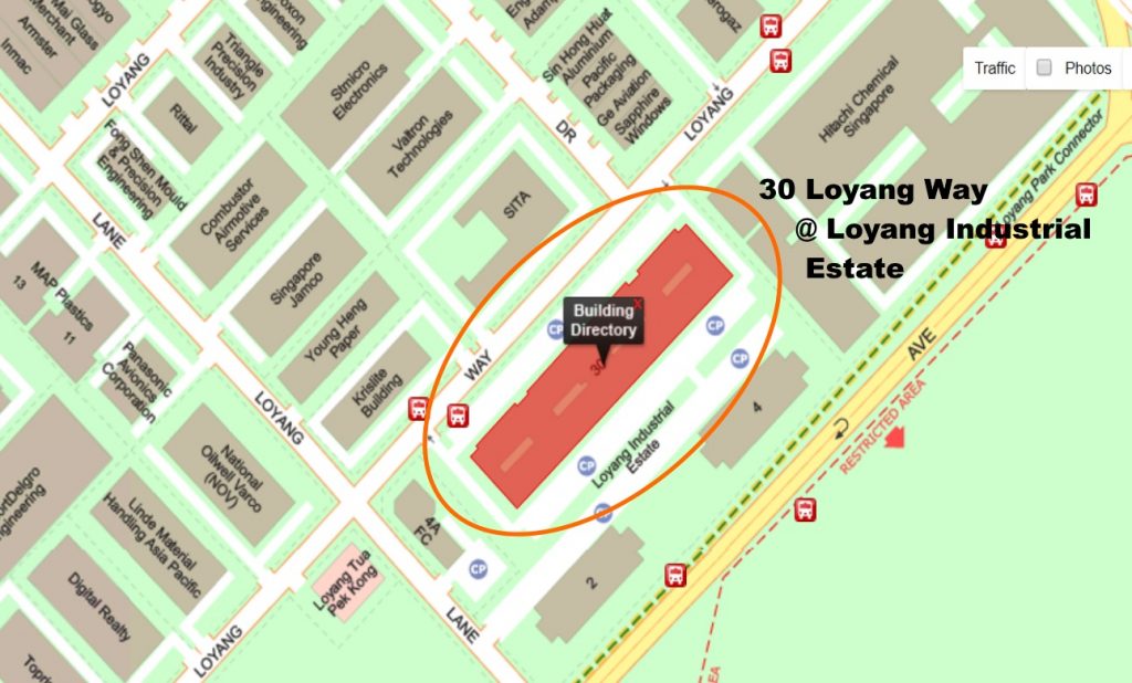 loyang  way factory for rent