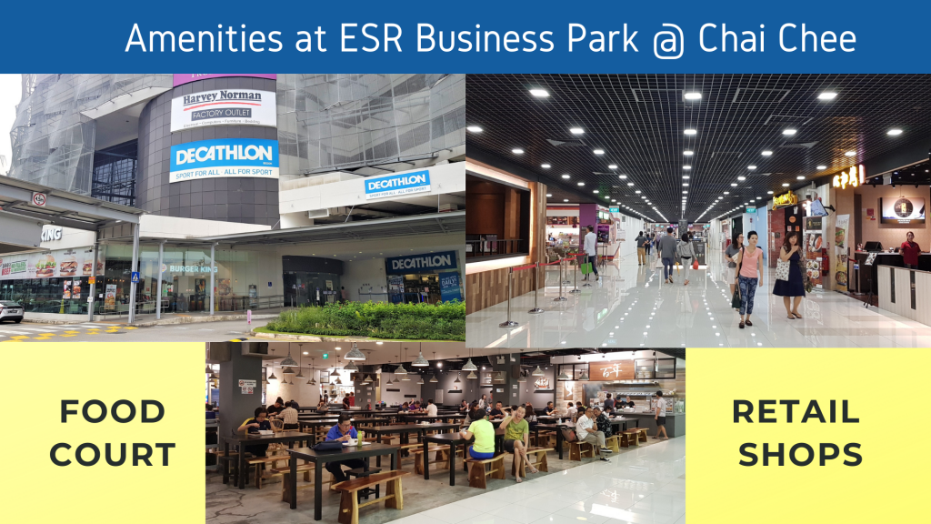 ESR Business Park Shops for rent