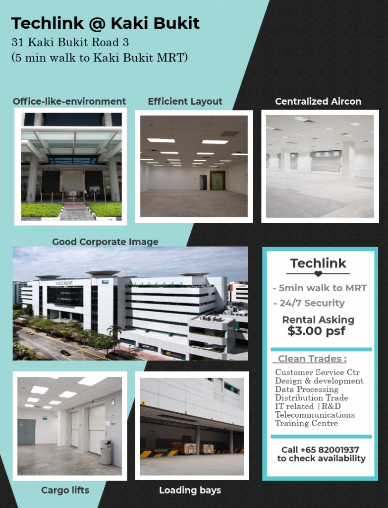 Office for rent at Techlink Kaki Bukit