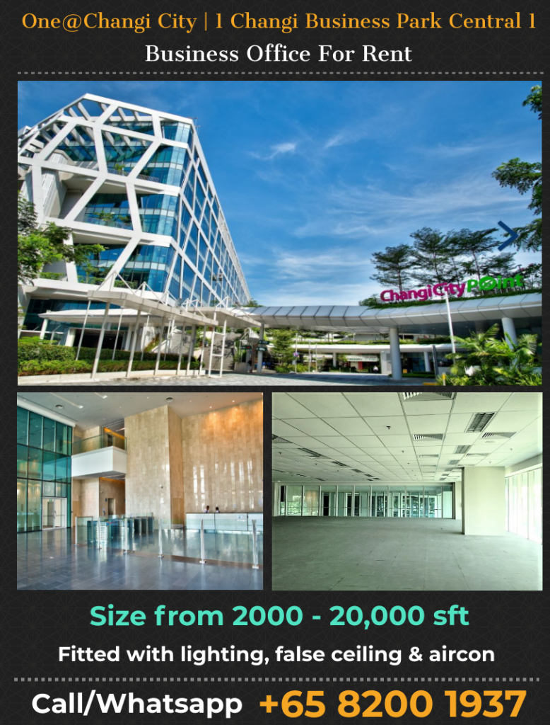 One @ Changi City Office Rental | Bare or Fitted | 82001937