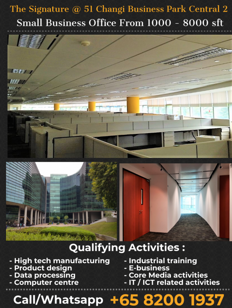 Signature Changi Business Office for rent