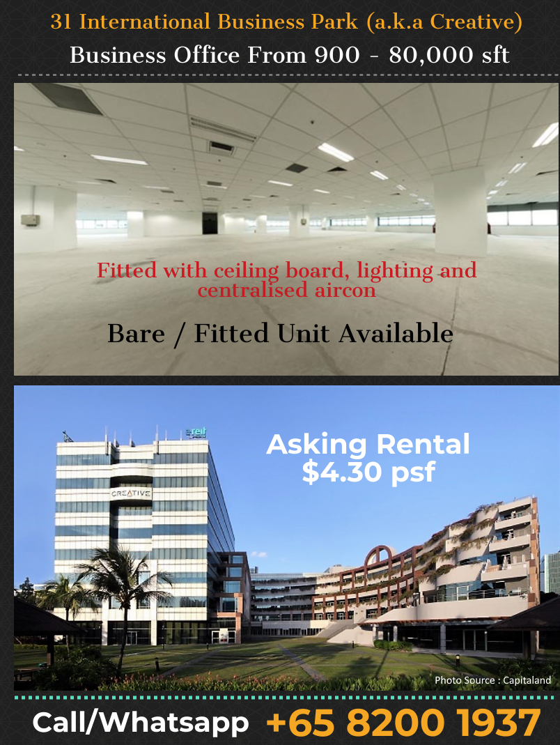 31 International Business Park (IBP) Office Rental | Near MRT