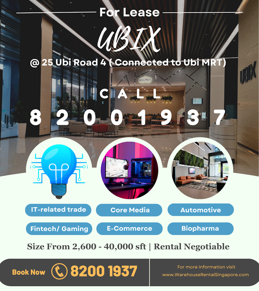UBIX office for rent hotline
