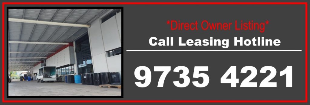 Ground floor warehouse rent Tuas