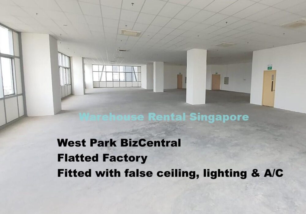 Flatted factory rental at West Park