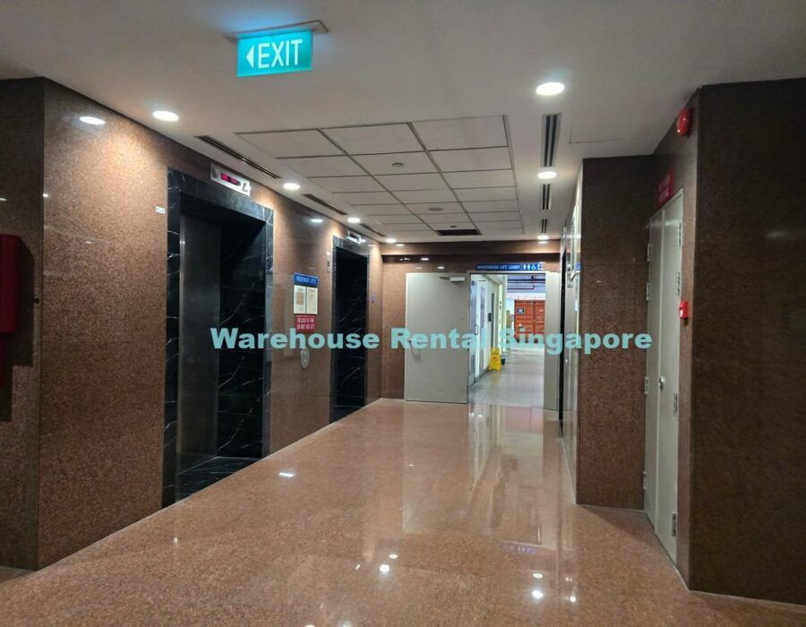 Office Lift Lobby at Jurong Logistics Hub